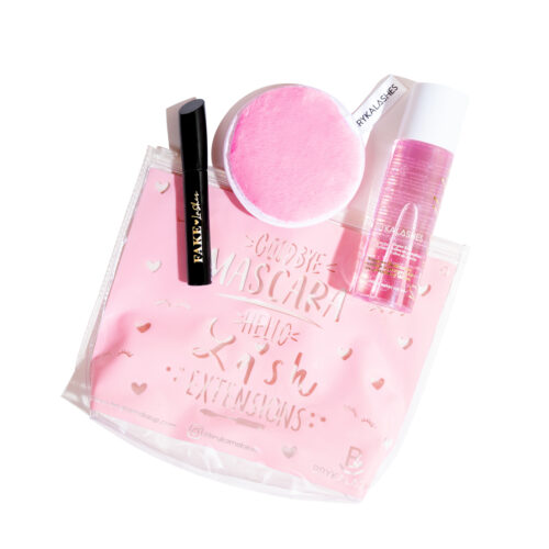 Kit Desmaquillante + Pestañina + Puff